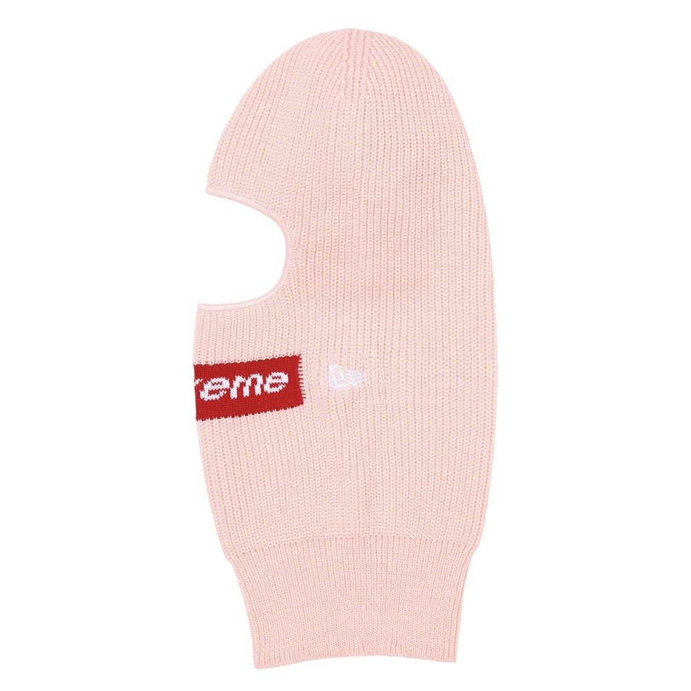 Supreme New Era Balaclava Pink With Red Box Logo -Brand New With Tags In Plastic